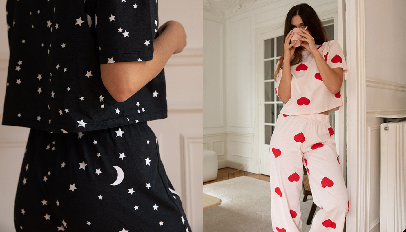 Des pyjamas tous doux que vous pourrez porter sans craindre que quelqu’un vous croise dedans !
