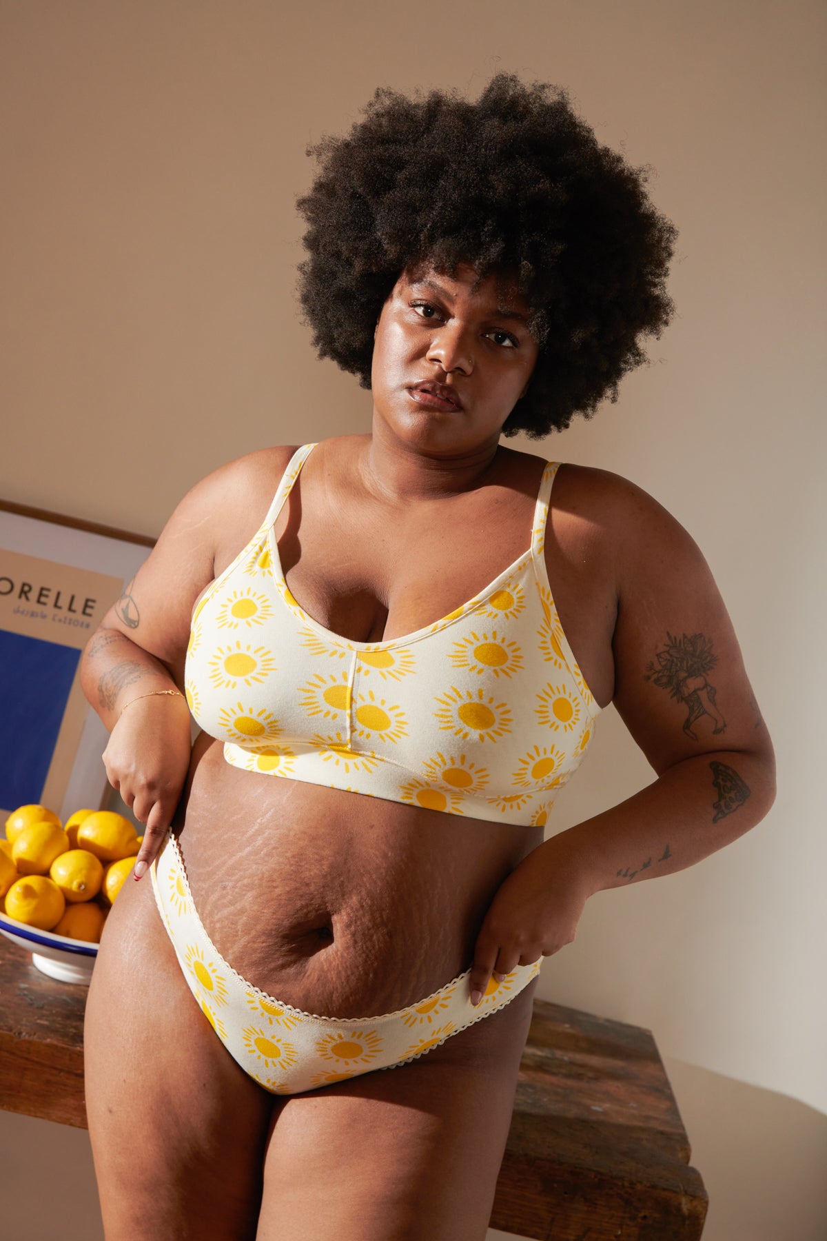 Tiffany fait du 105E et du 48 et porte une taille 3XL