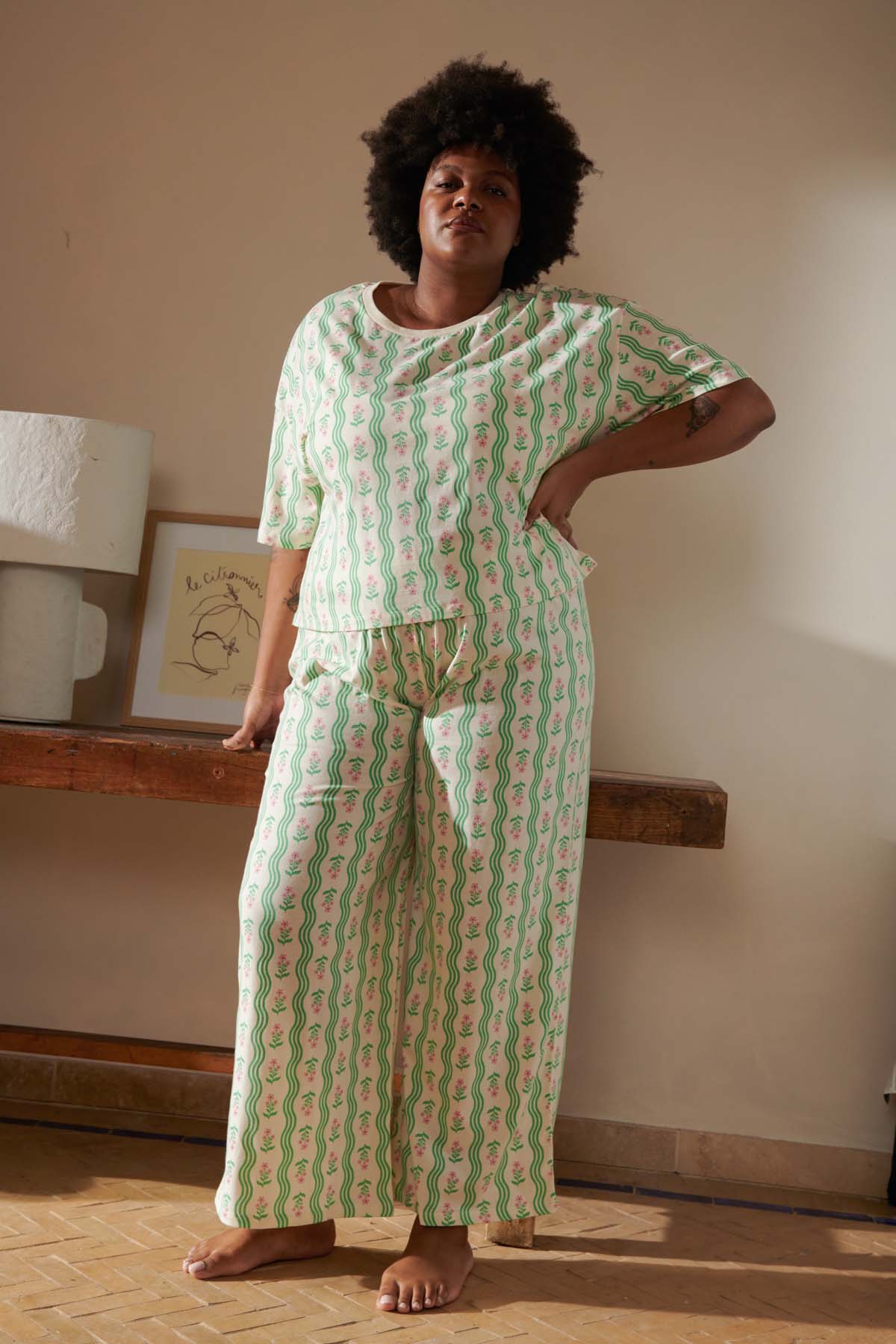 Vêtement occasion femme : Robe coton  Only  - T : 36 / 38 / M