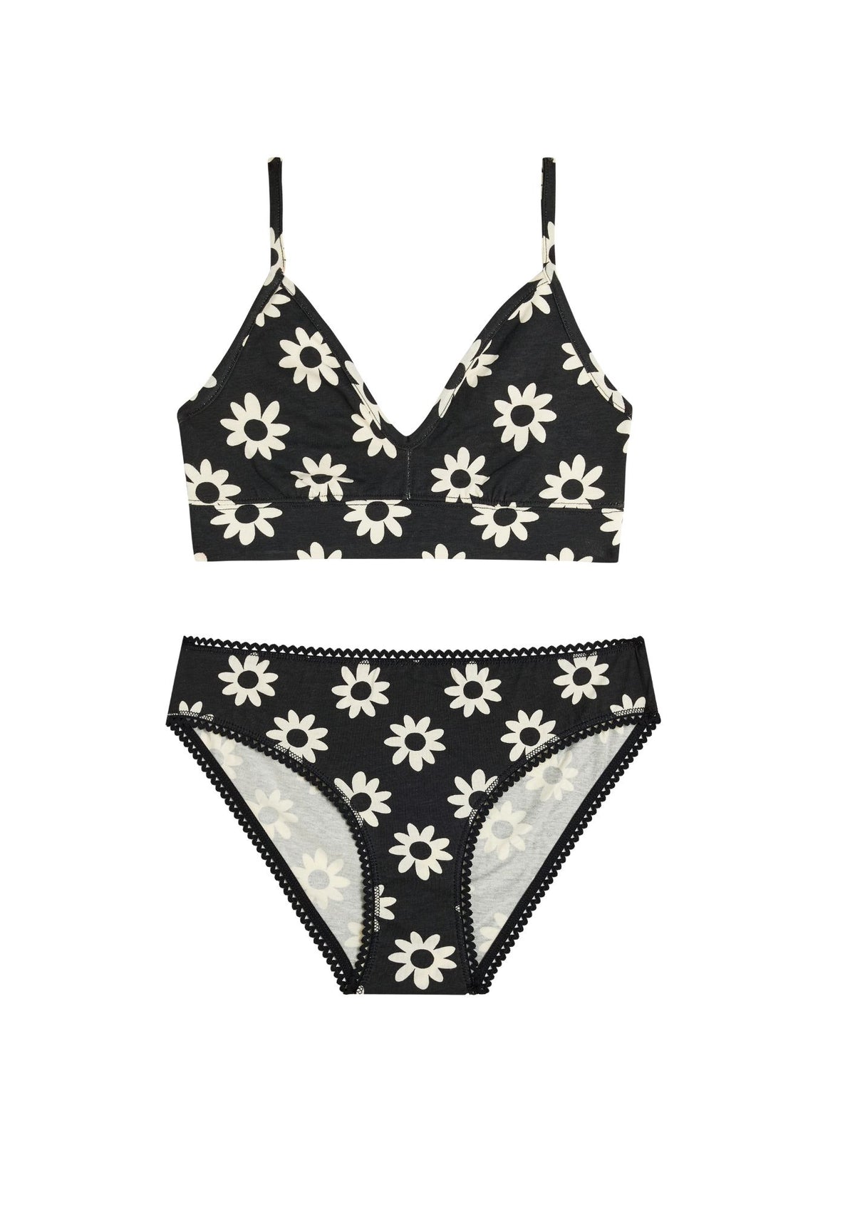 1 BRASSIÈRE + 1 CULOTTE - Dahlia Noir