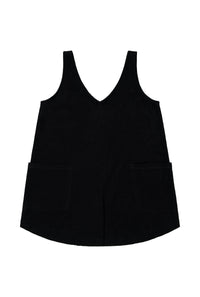 Combishort Éponge Coton BIO - Noir