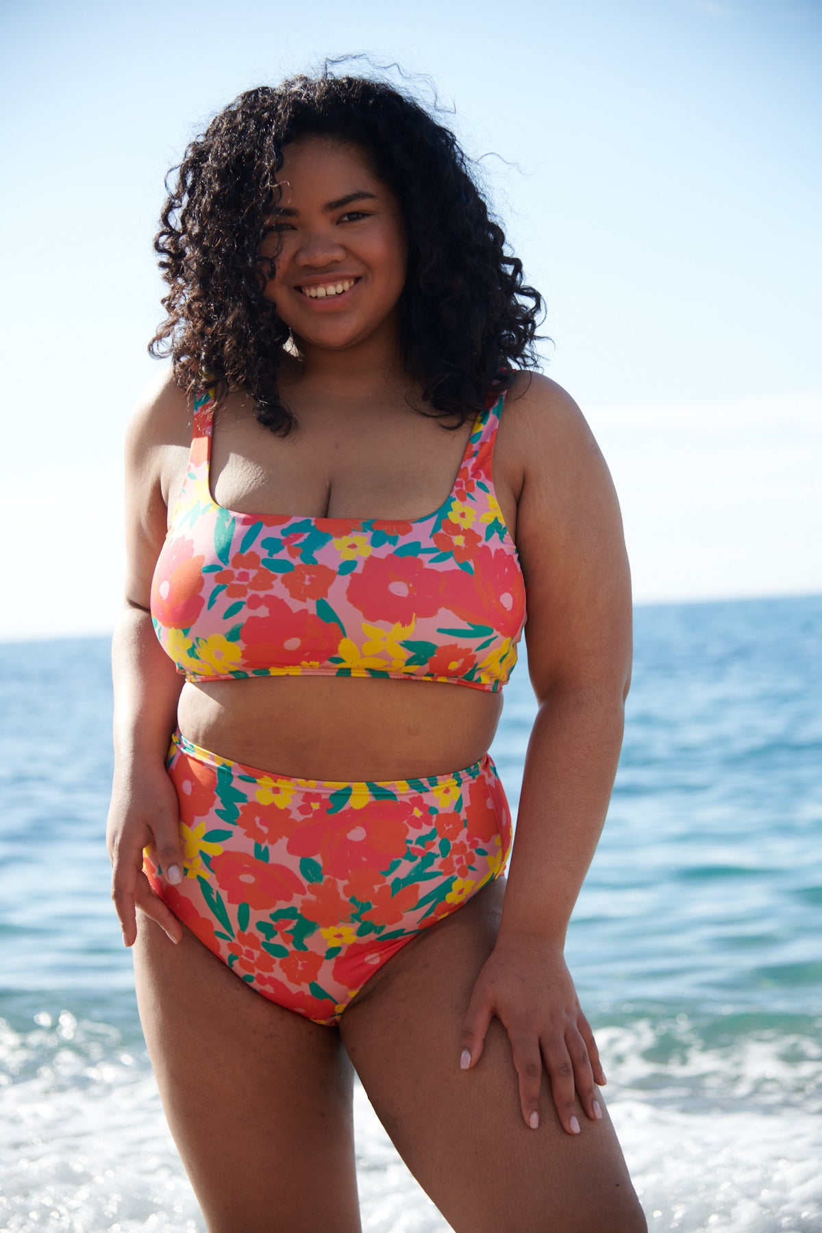 Maillot pièces Allamanda Rose