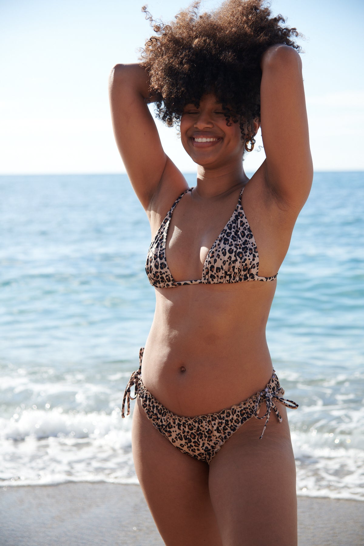 Vêtement Maillot De Bain Taille 38 Maillot Pièces Triangle Léopard