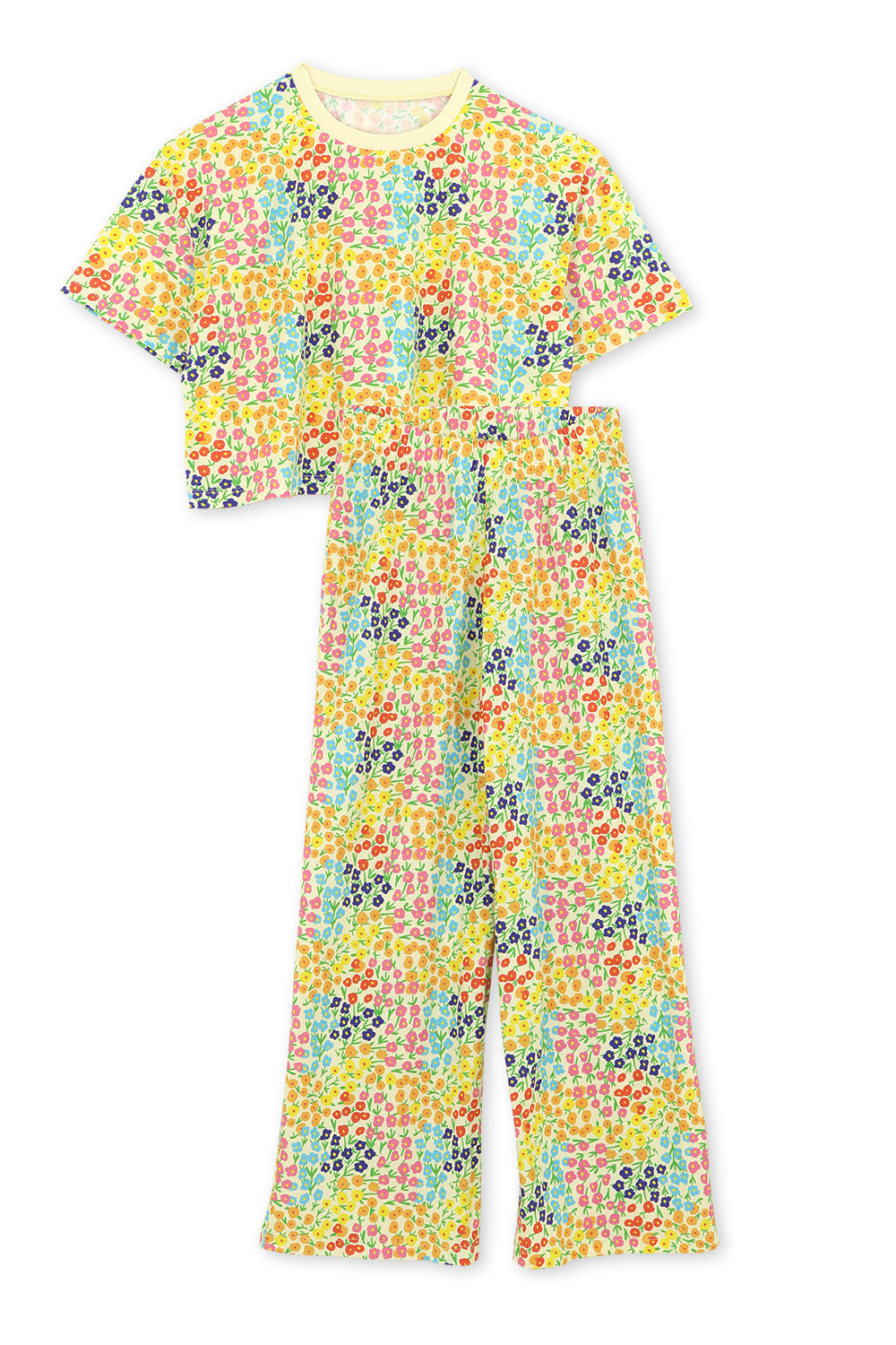 Pyjama Long Coton Bio - Spring Flowers