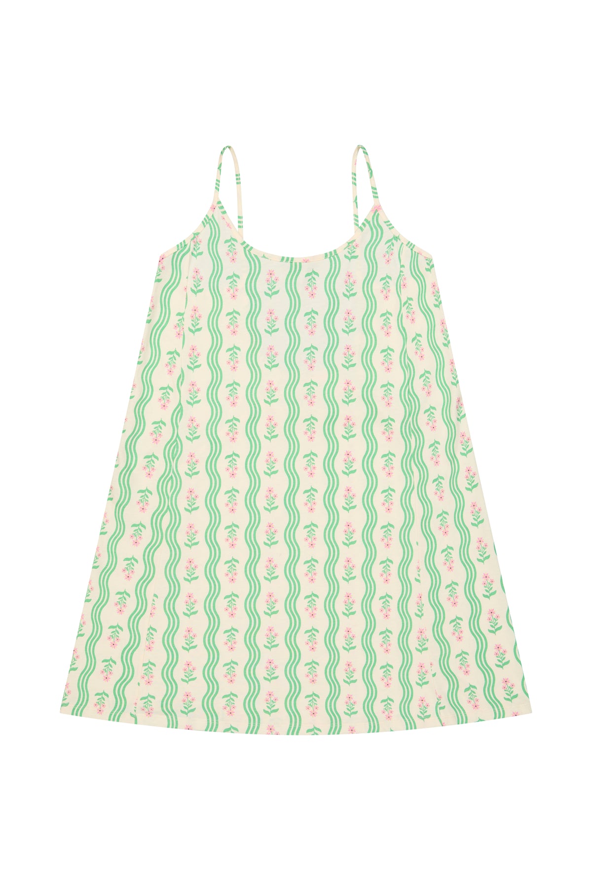 Nuisette Coton BIO - Vagues Provençales