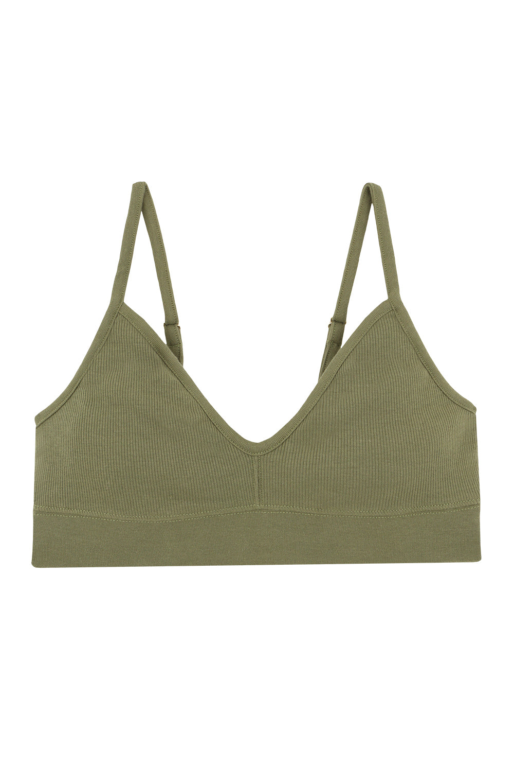Brassière Coton BIO - Kaki
