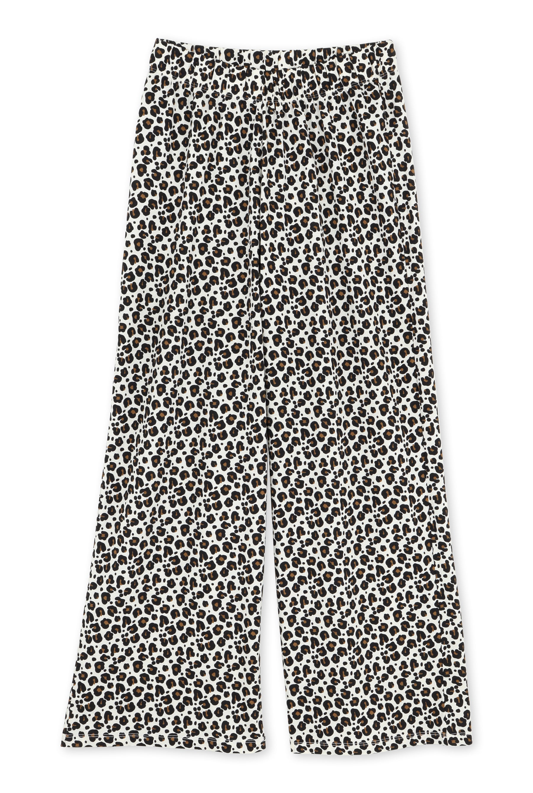 Pyjama long coton BIO - Léopard - Pantalons fluides - We Are Jolies