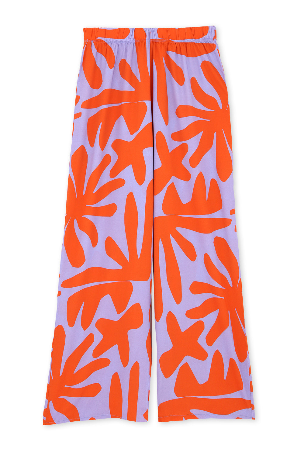 Pantalon Viscose - Végétal Lavande