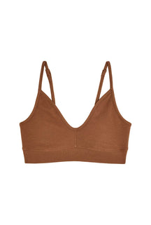Brassière Coton BIO - Marron