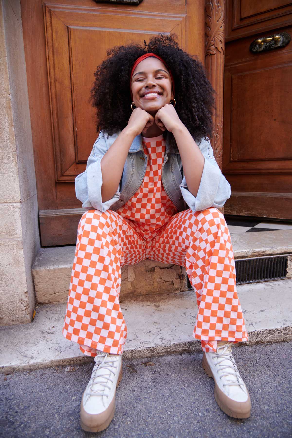 Marie-Charles fait du 38 et porte une taille M