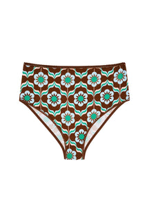 Culotte Taille Haute Coton BIO - Sheila Marron