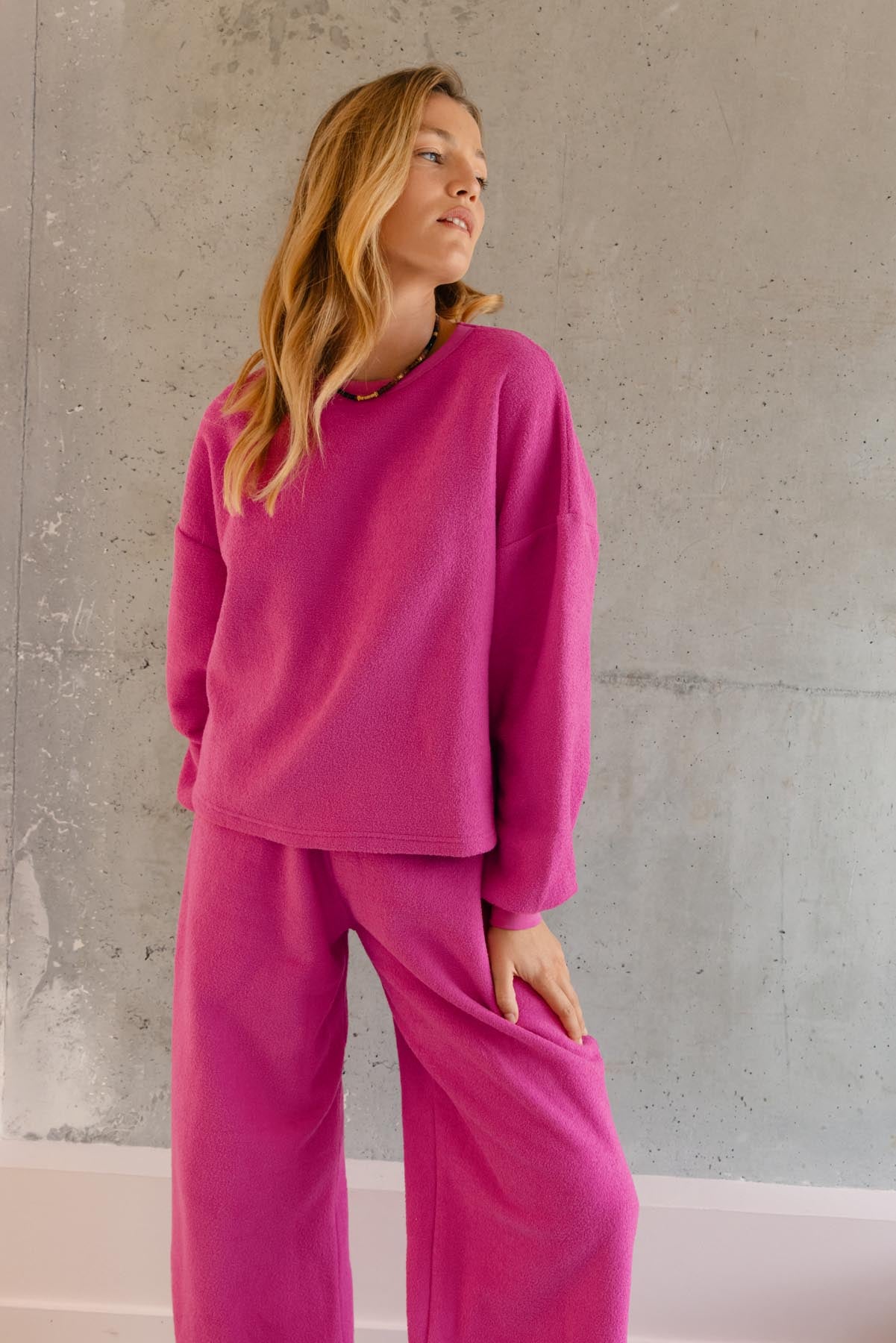 Violette fait du 34 et porte une taille XS/S