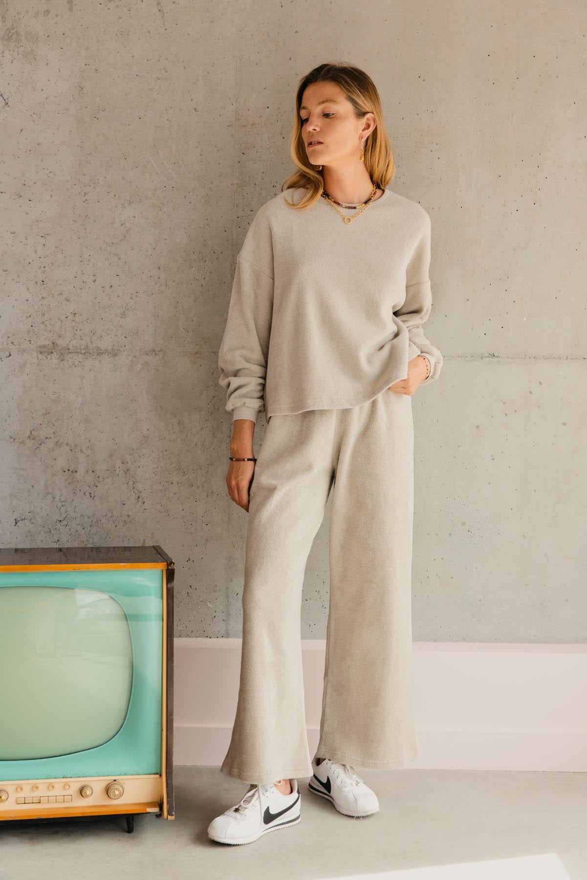 Violette fait du 34 et porte une taille XS/S