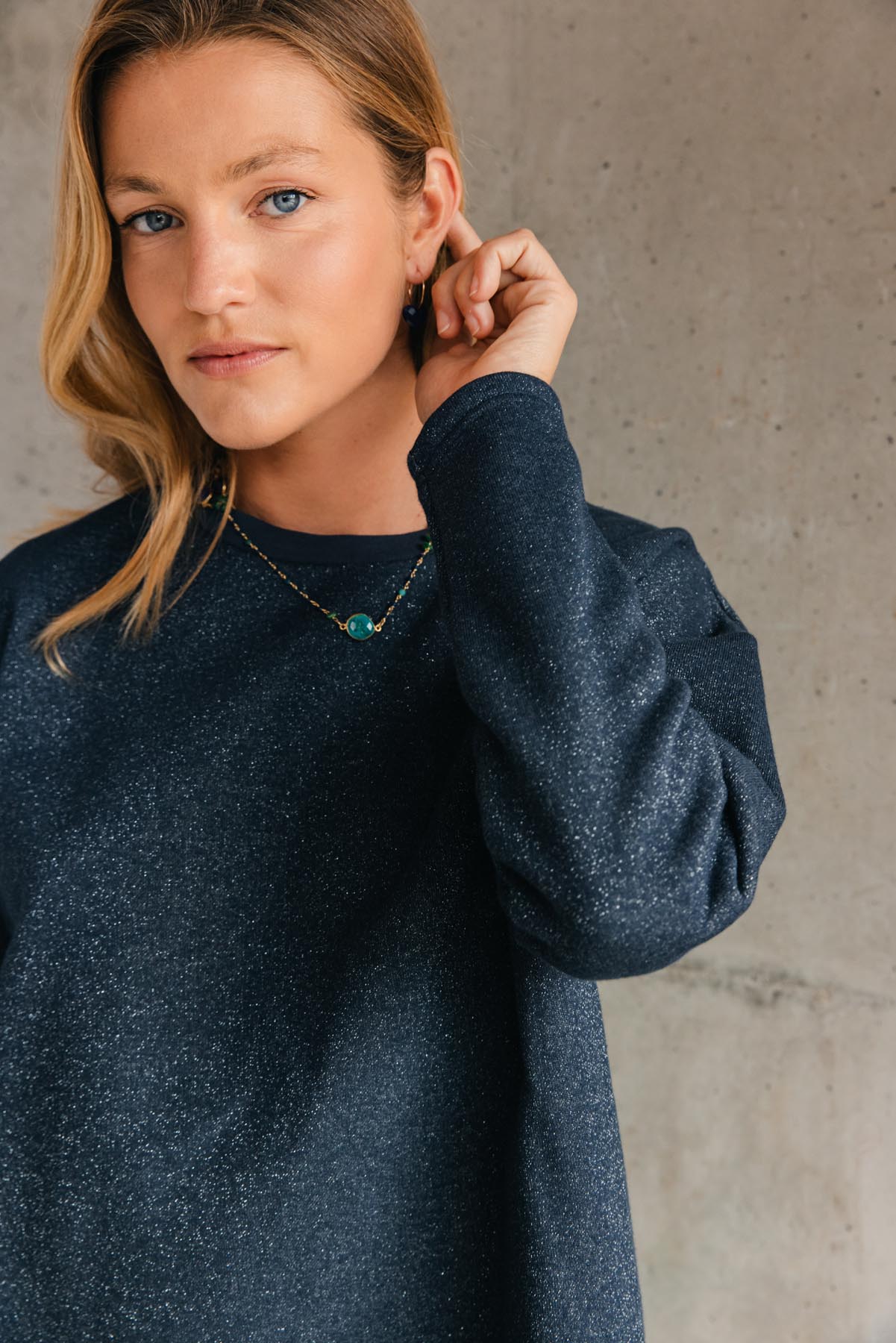 Violette fait du 34 et porte une taille XS/S
