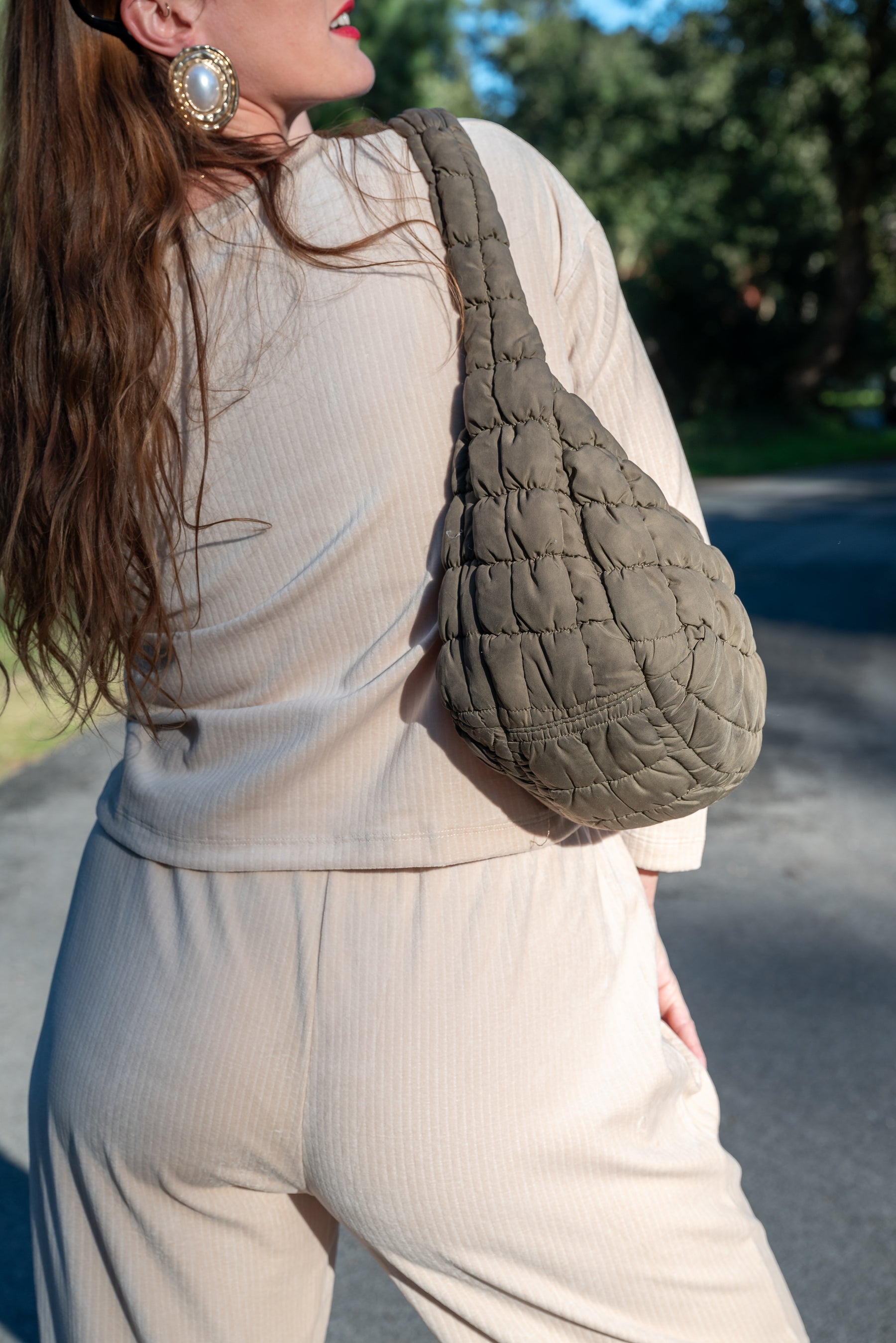 We Are Jolies - Femme - Ensemble - Velours - Sable - Beige - Confortable
