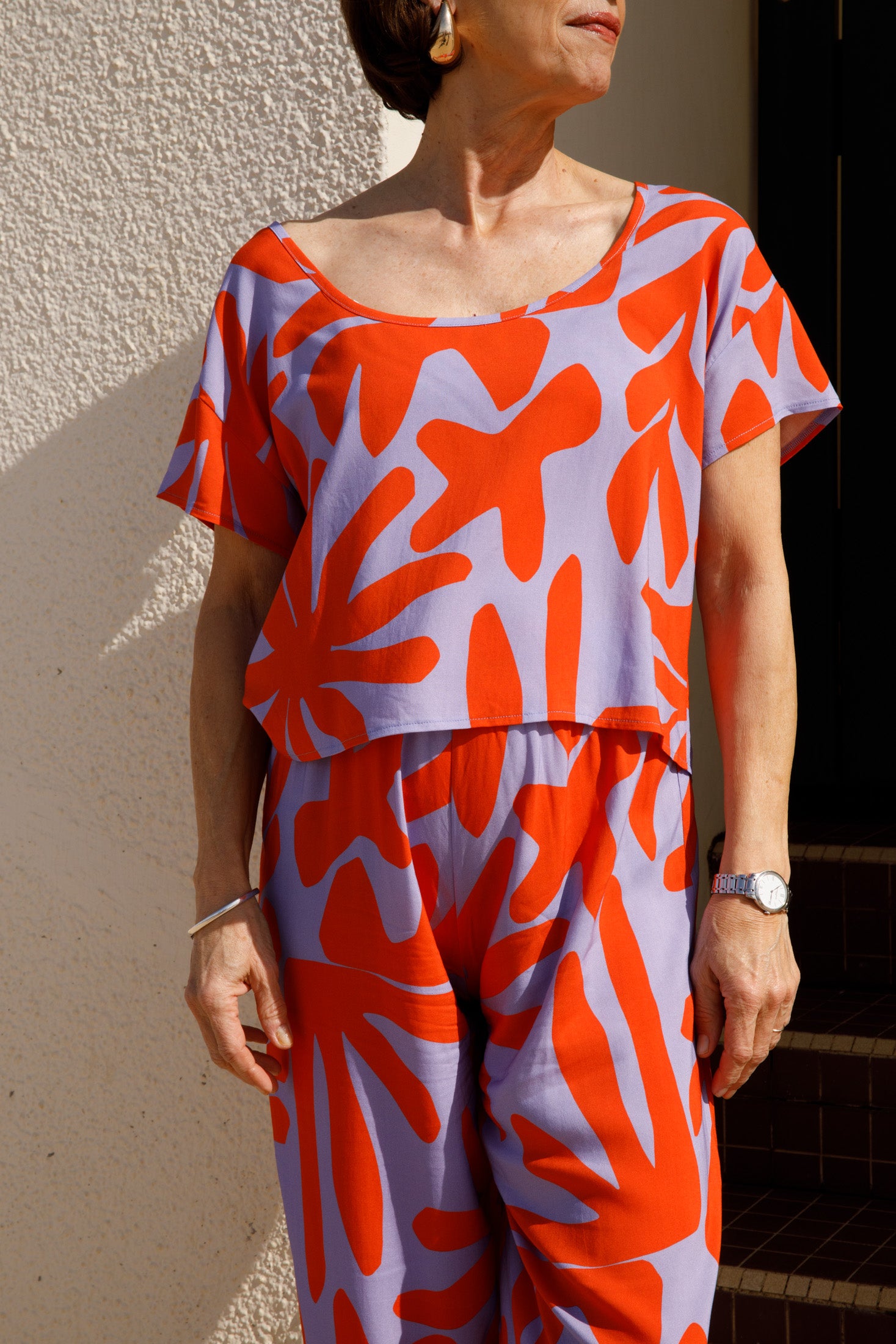 Ensemble viscose - Corail - fluide et décontracté - We Are Jolies