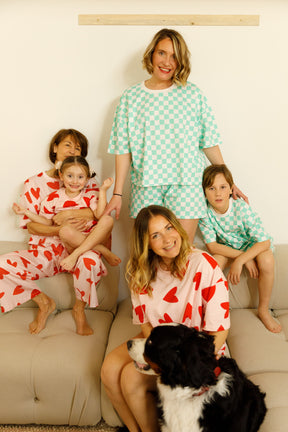 Pyjama coton BIO - Damier