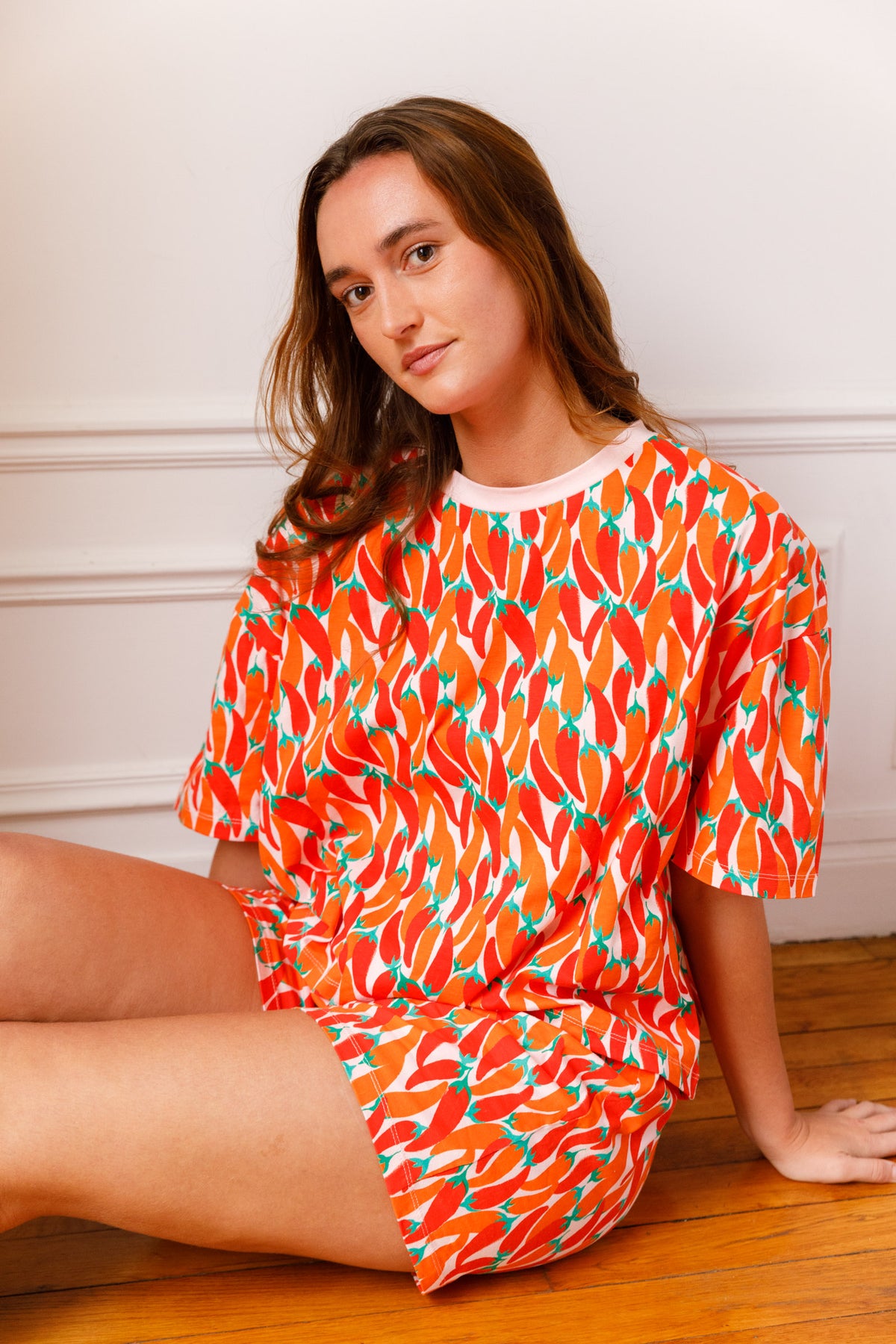 Lorea mesure 1m74, elle fait du 38 et porte une taille M*