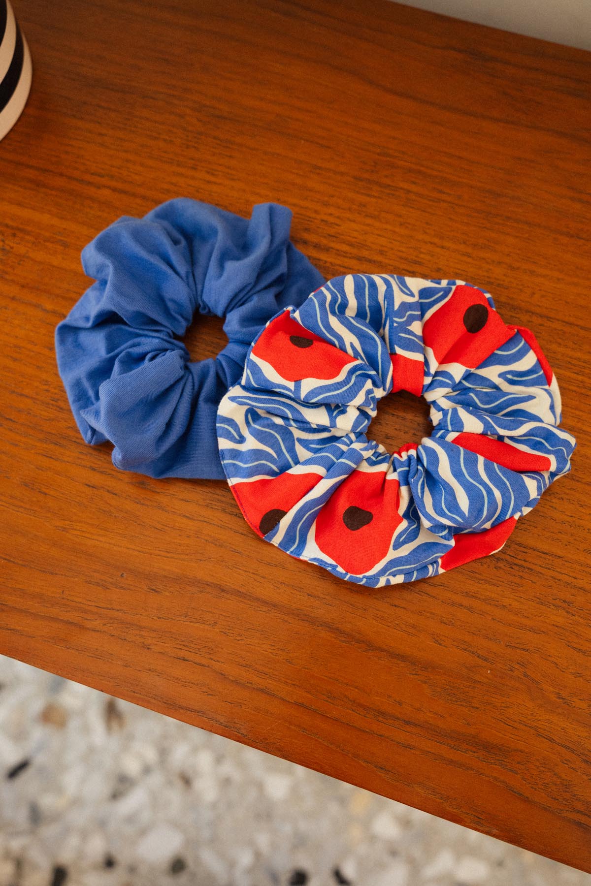 Pack 2 Oversized Scrunchies - Majorelle | Blue