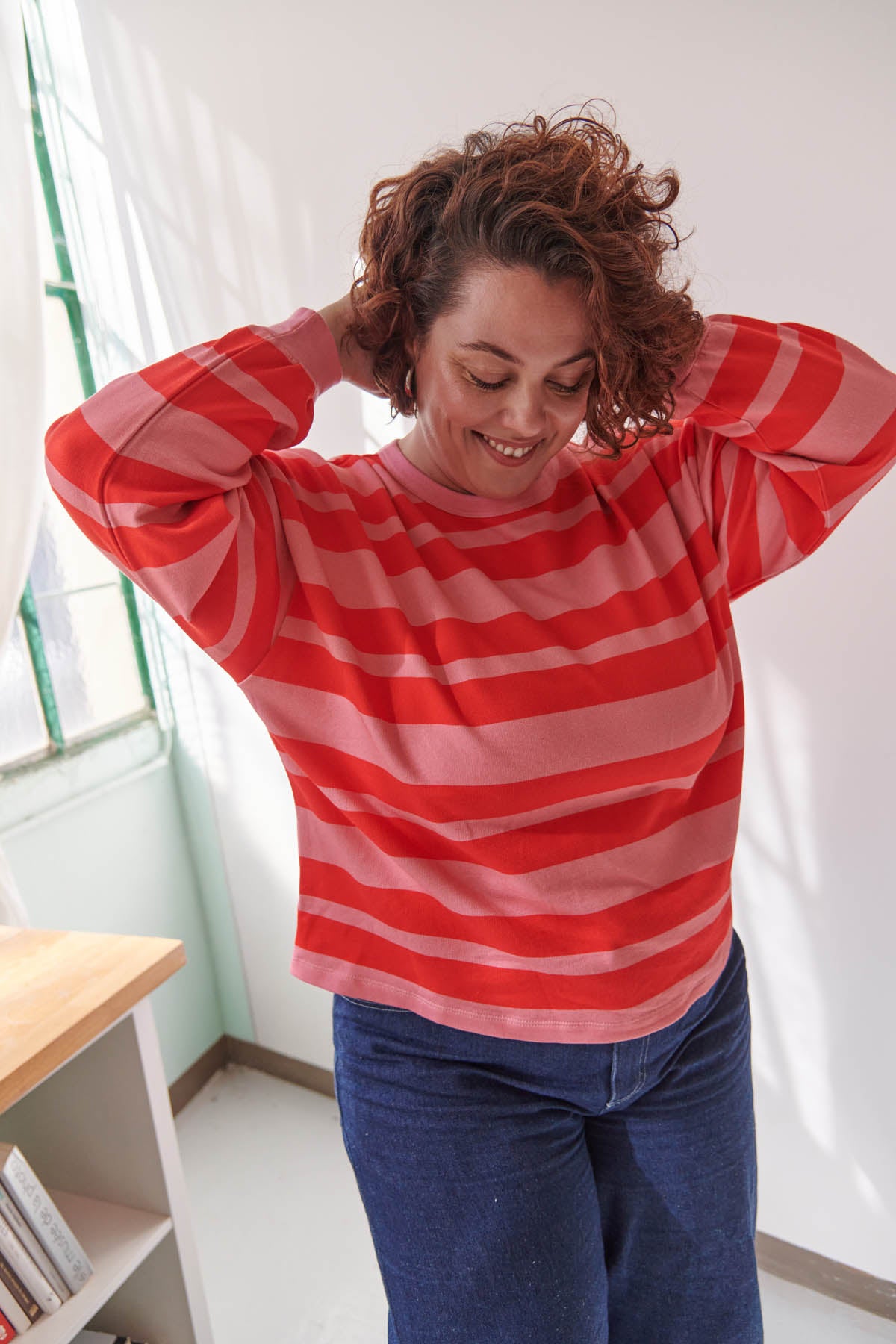 Amandine fait du 44 et porte une taille XL/2XL