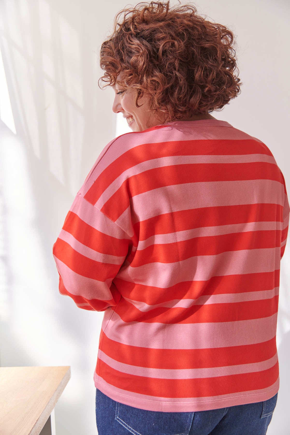 Amandine fait du 44 et porte une taille XL/2XL