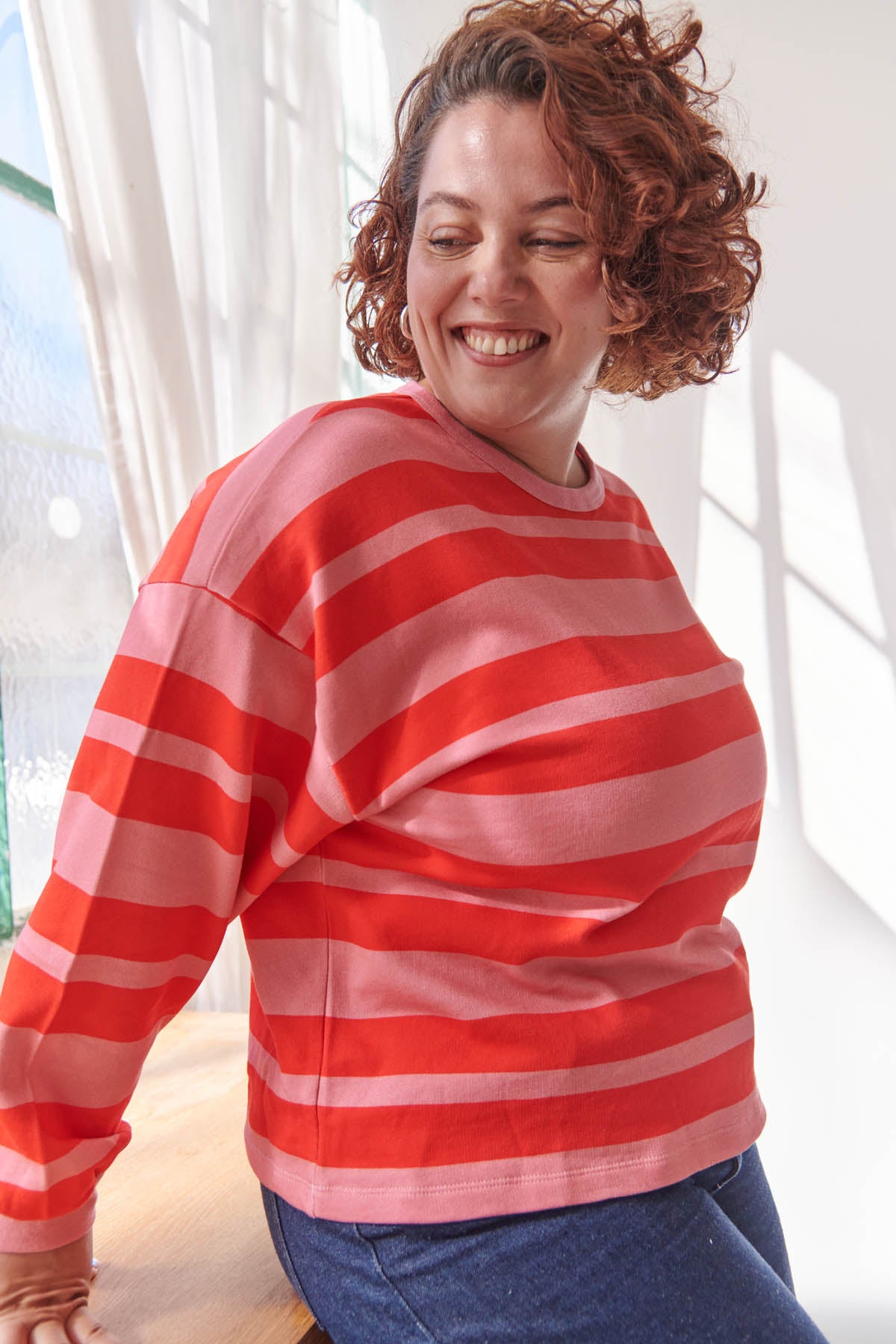 Amandine fait du 44 et porte une taille XL/2XL