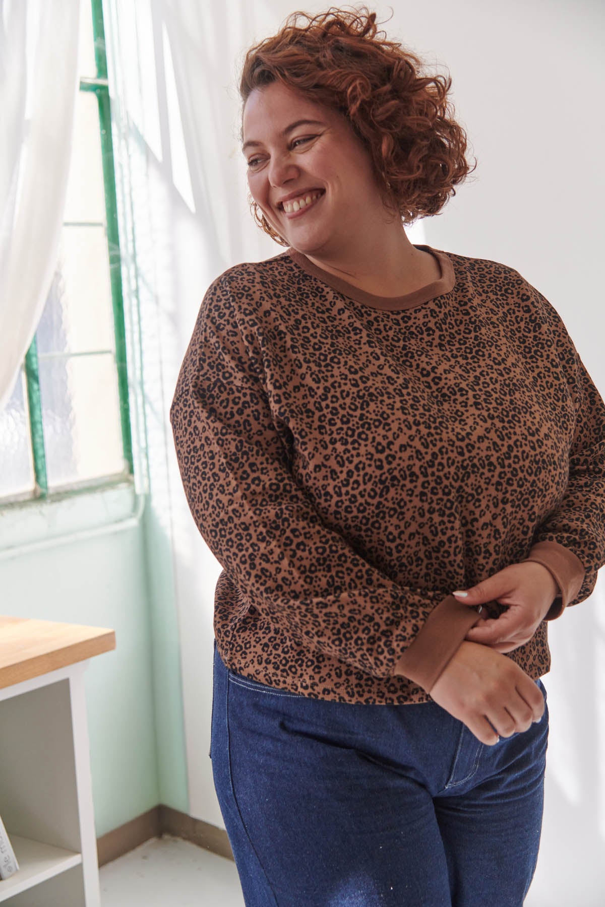 Amandine fait du 44 et porte une taille XL/2XL