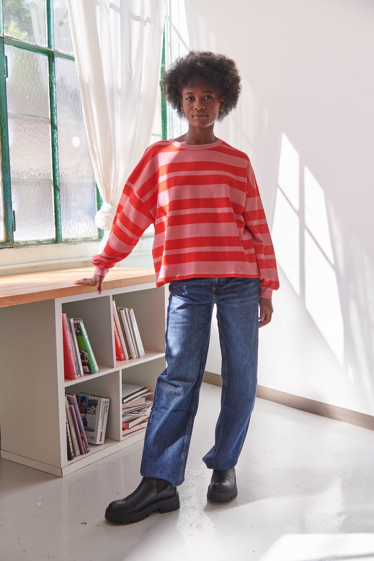 Kathy fait du 34 et porte une taille XS/S