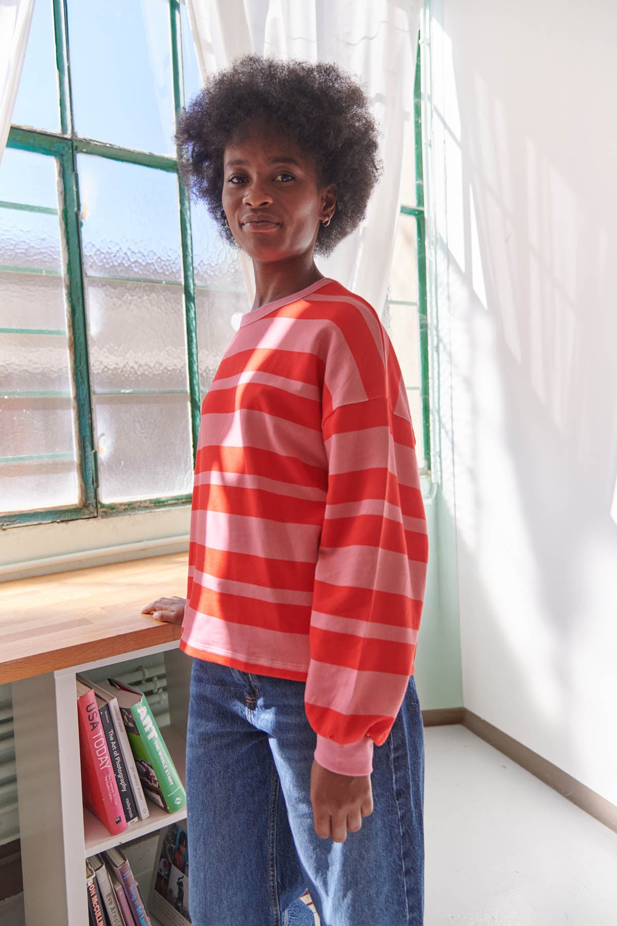 Kathy fait du 34 et porte une taille XS/S
