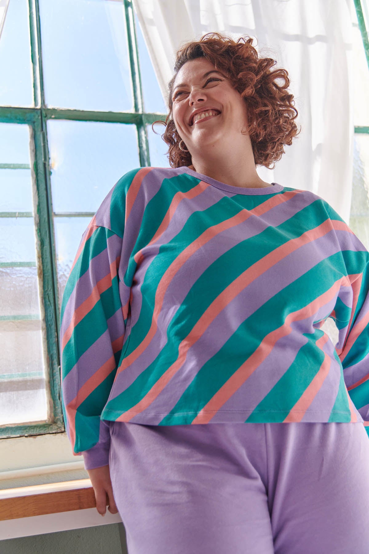 Amandine fait du 44 et porte une taille XL/2XL
