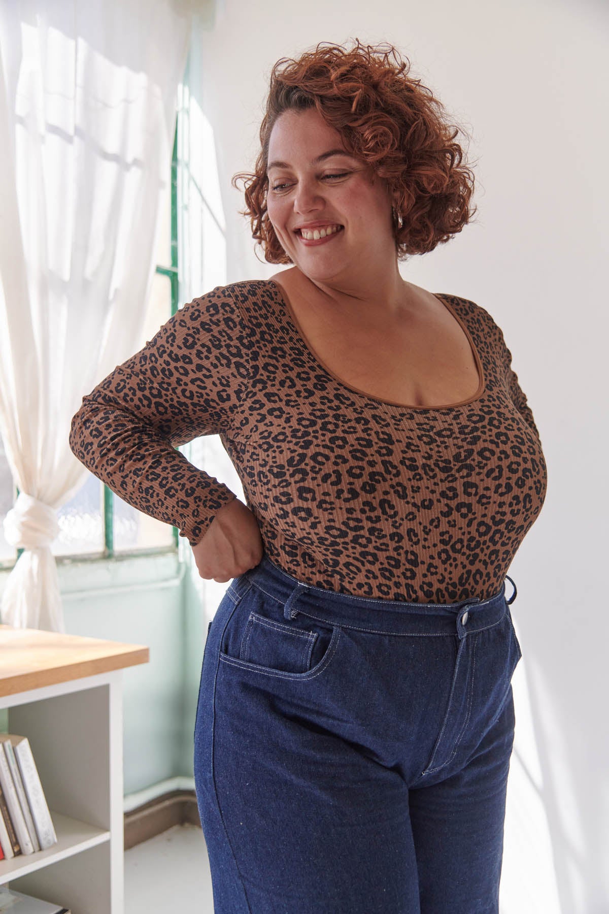 Amandine fait du 44 et porte une taille 2XL
