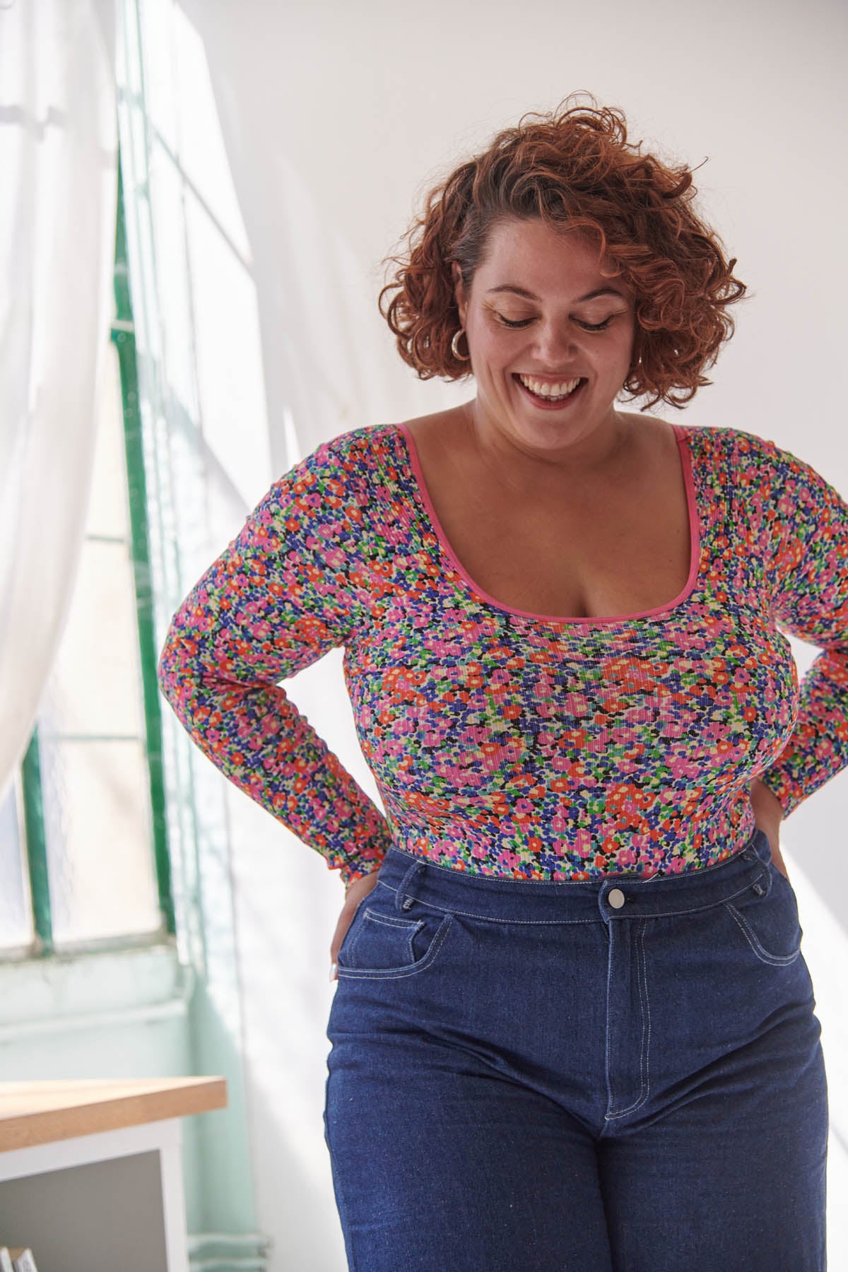 Amandine fait du 44 et porte une taille 2XL