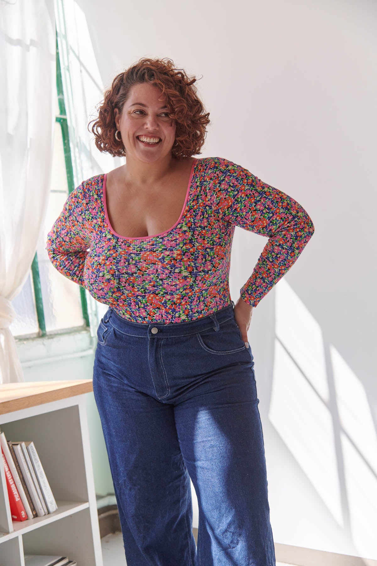 Amandine fait du 44 et porte une taille 2XL