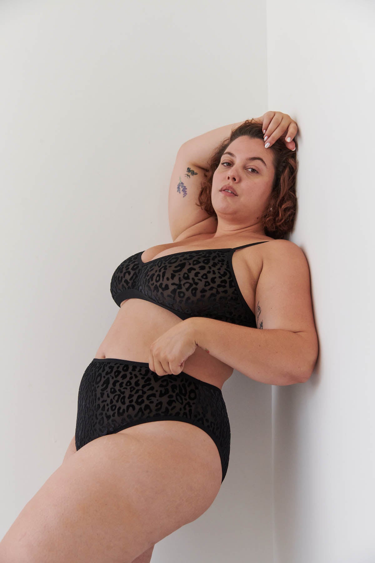 Amandine fait du 44 et porte une taille 2XL