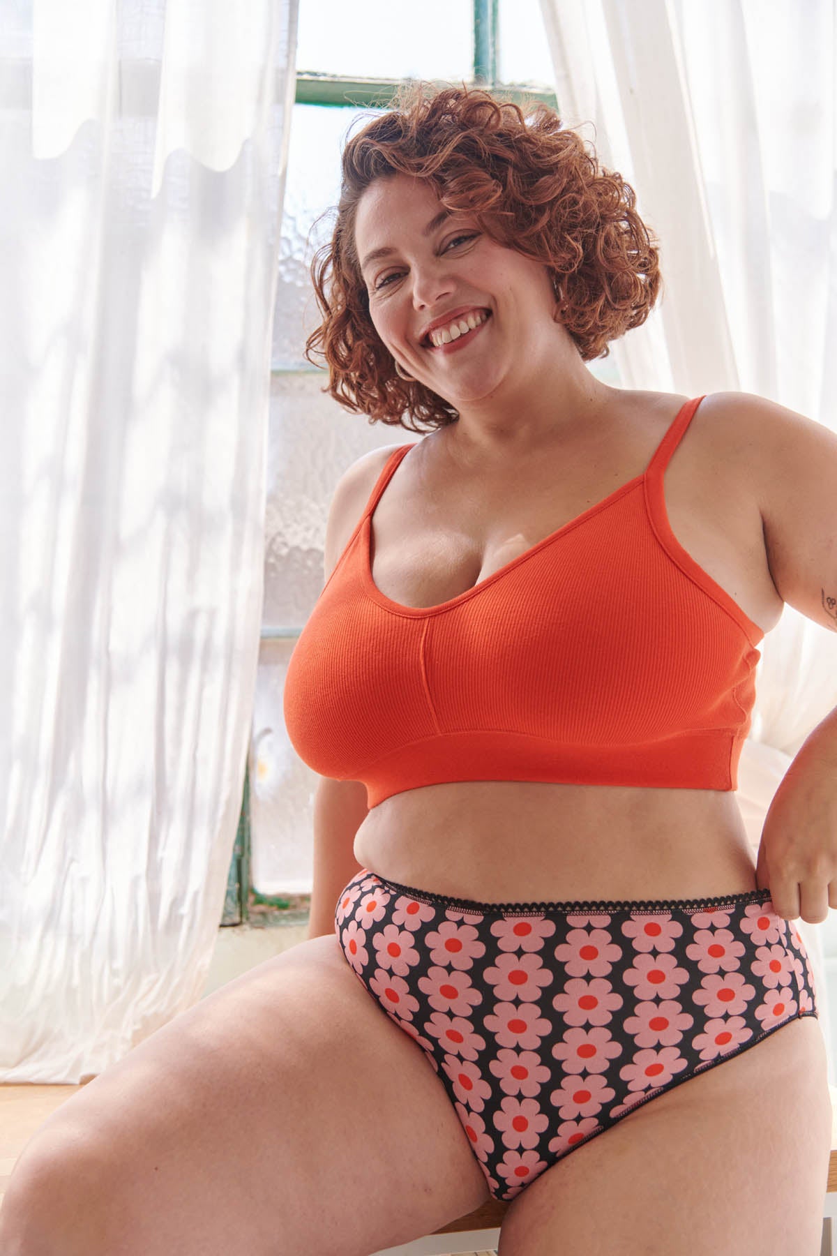 Amandine fait du 100F et porte une taille 3XL
