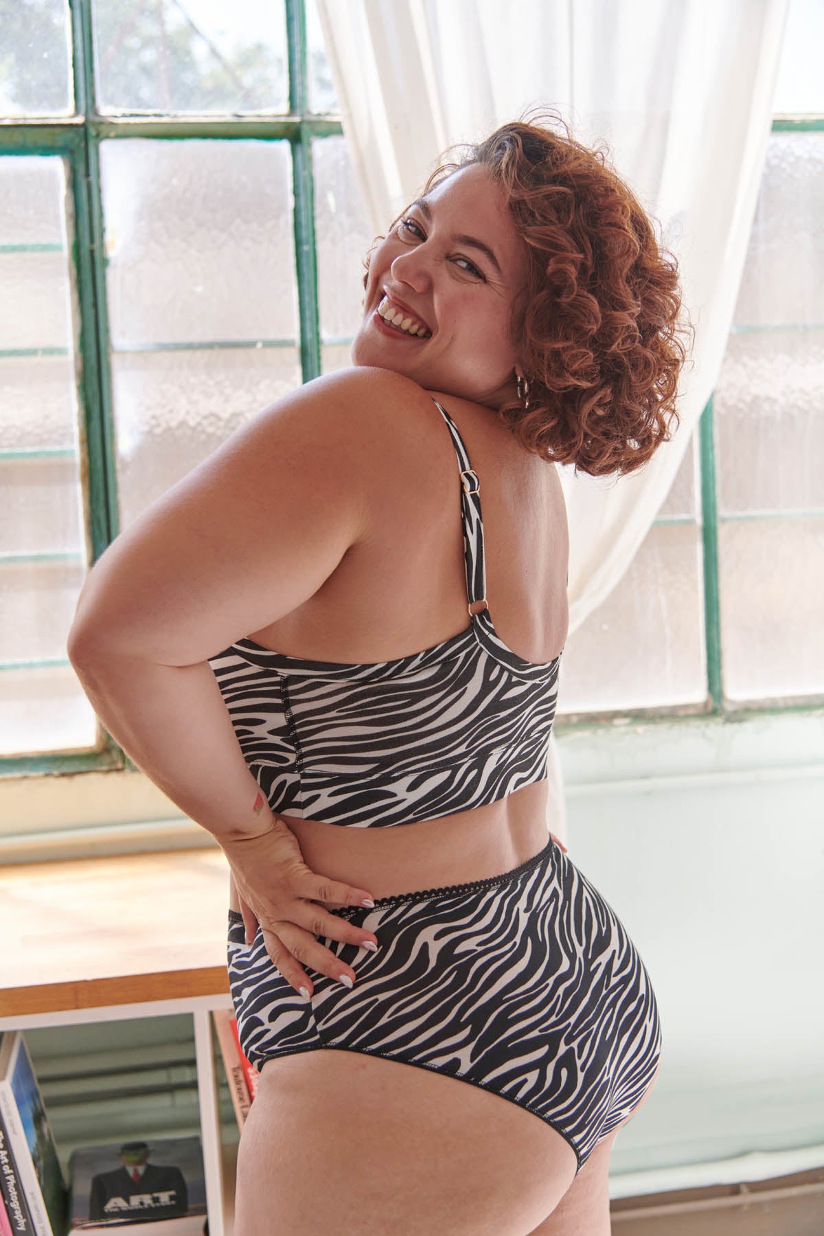 Amandine fait du 44 et porte une taille 2XL