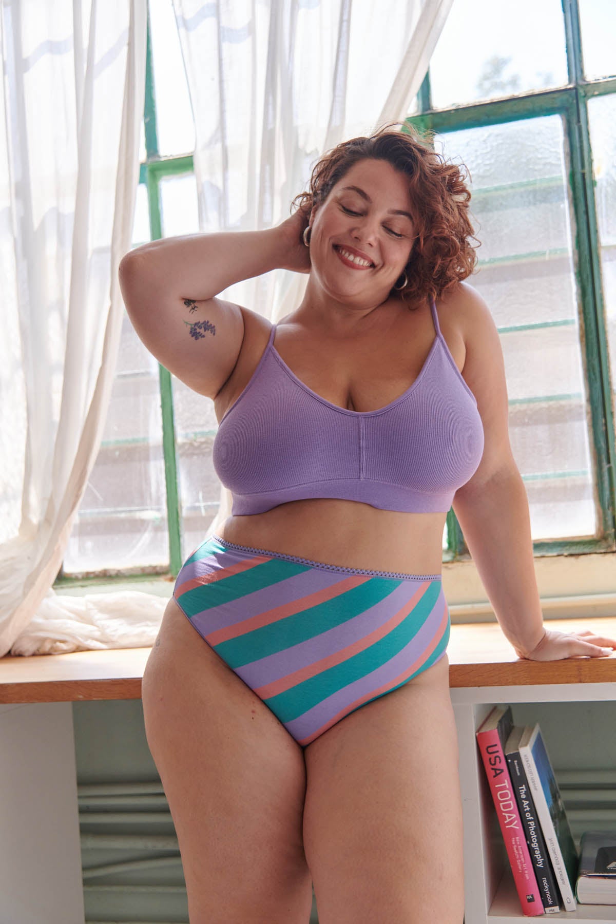 Amandine fait du 100F et porte une taille 3XL
