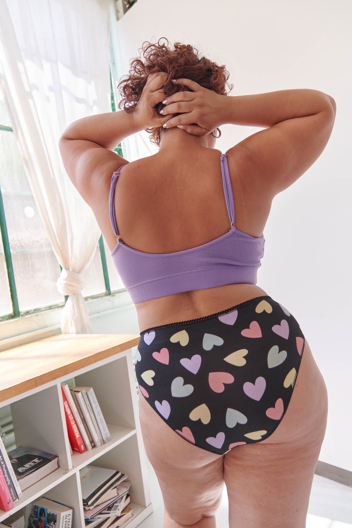 Amandine fait du 44 et porte une taille 2XL