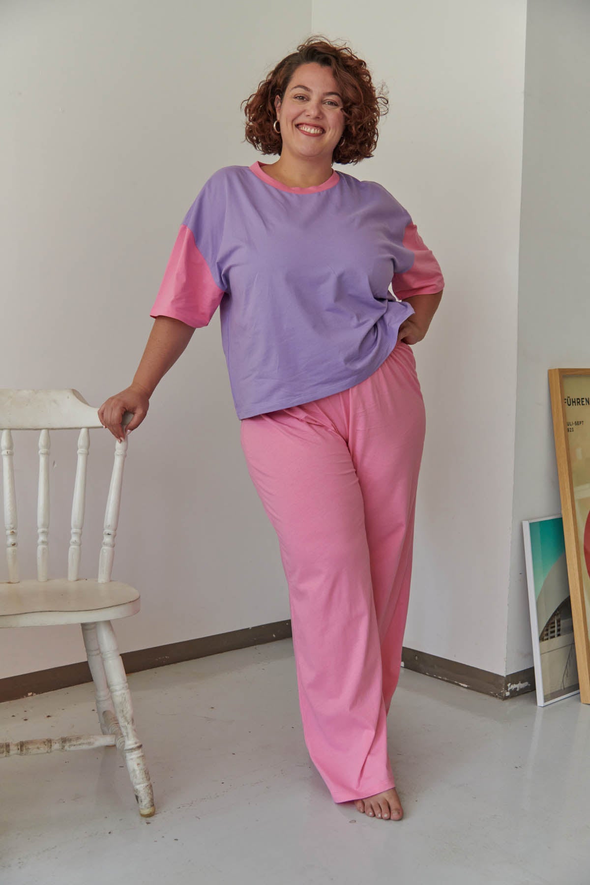 Amandine fait du 44 et porte une taille 2XL