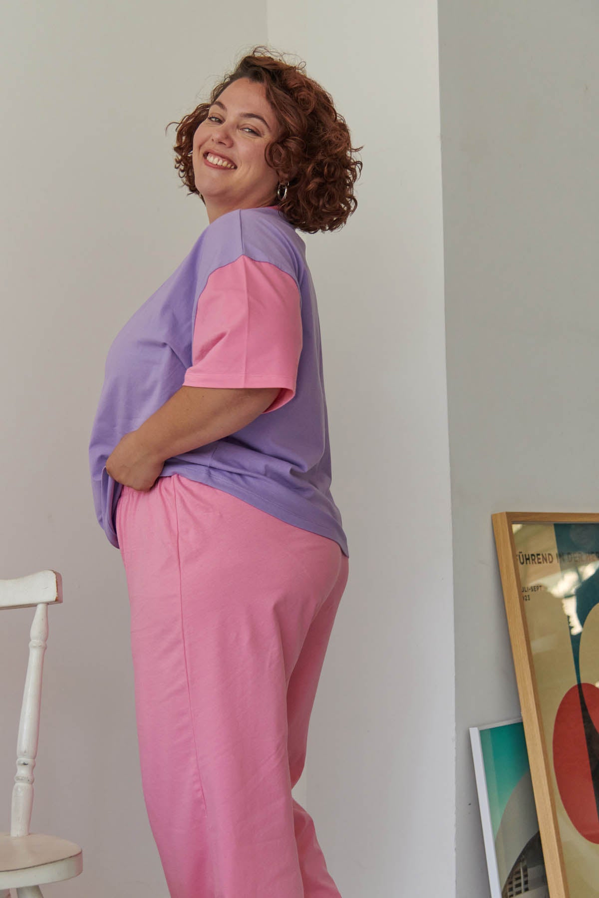 Amandine fait du 44 et porte une taille 2XL