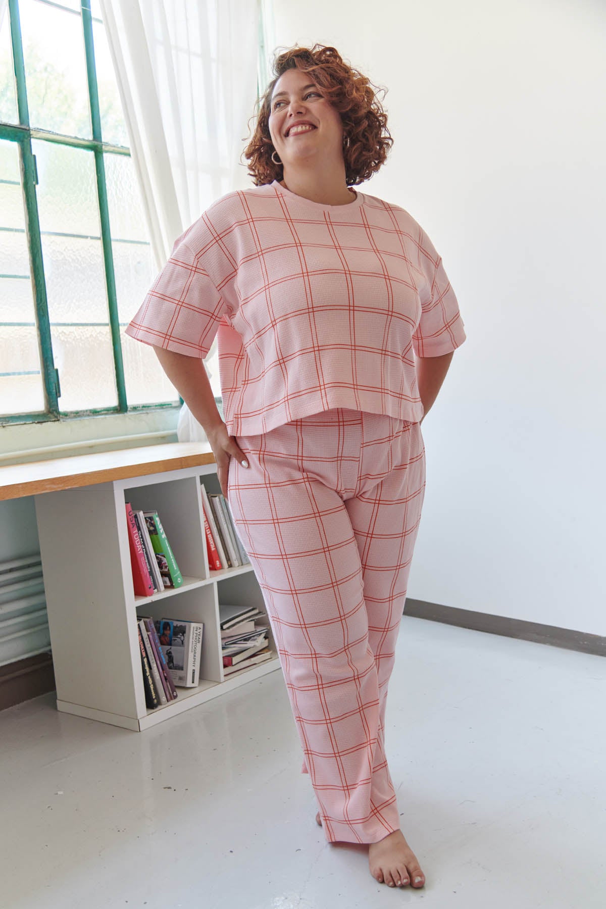 Amandine fait du 44 et porte une taille 2XL
