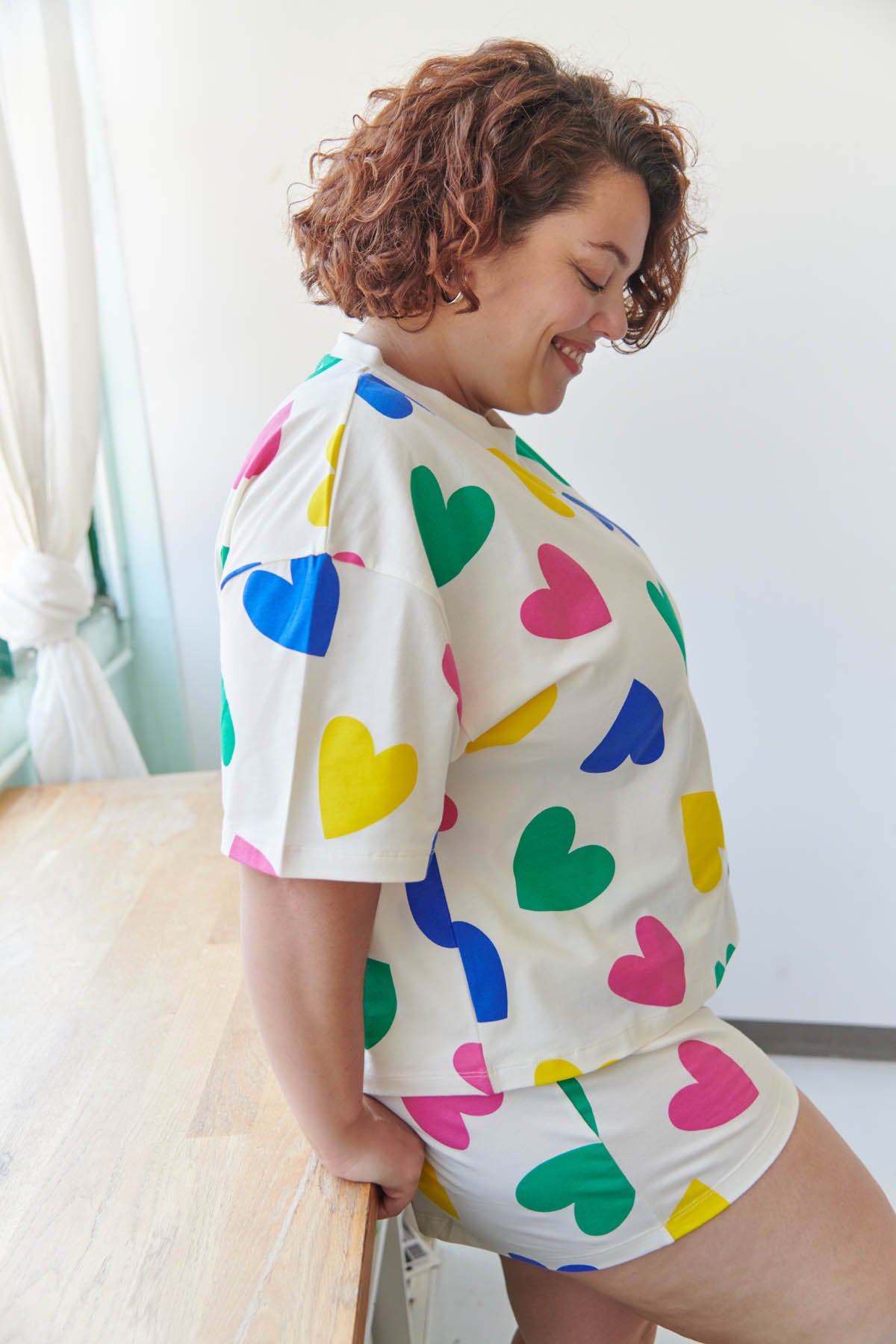 Amandine fait du 44 et porte une taille 2XL
