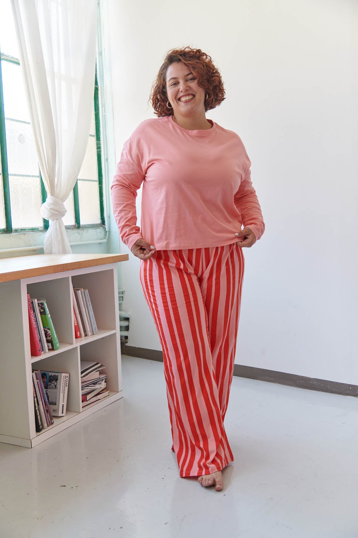 Amandine fait du 44 et porte une taille 2XL