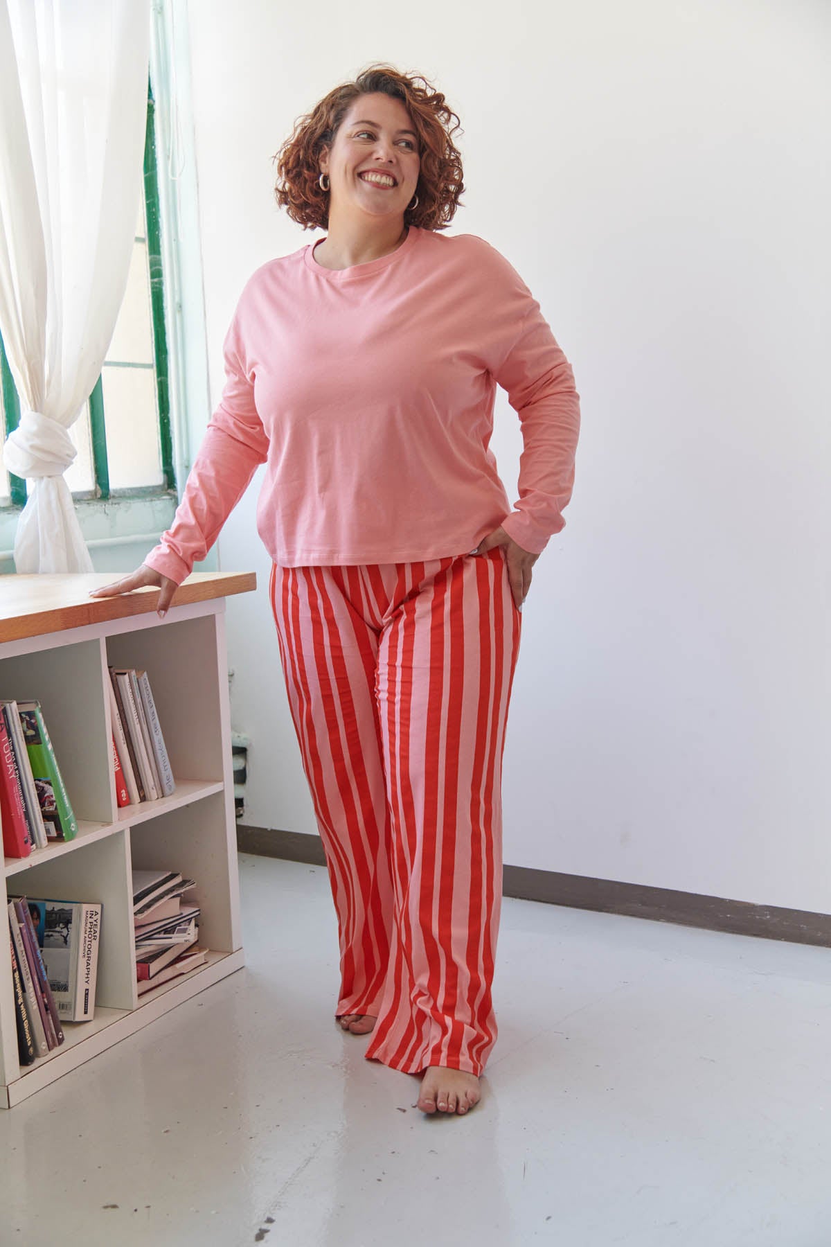 Amandine fait du 44 et porte une taille 2XL