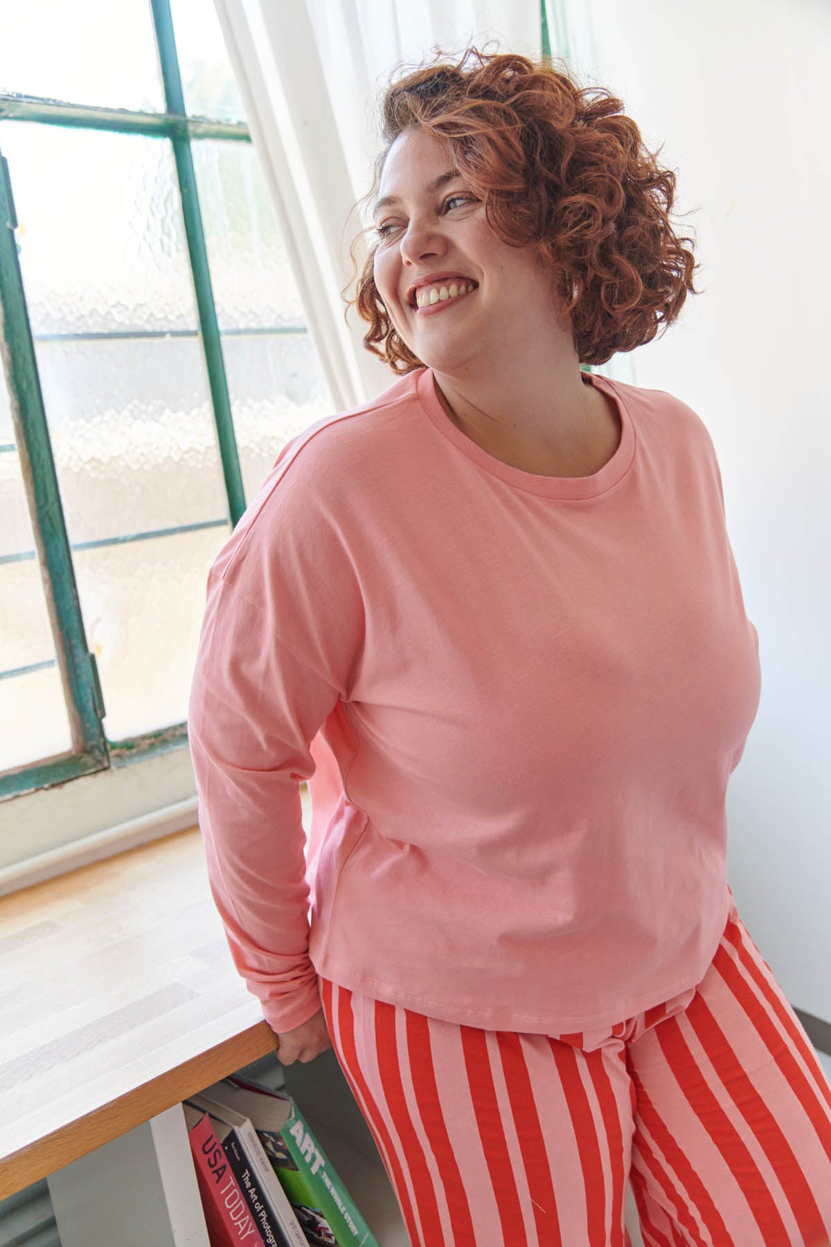 Amandine fait du 44 et porte une taille 2XL