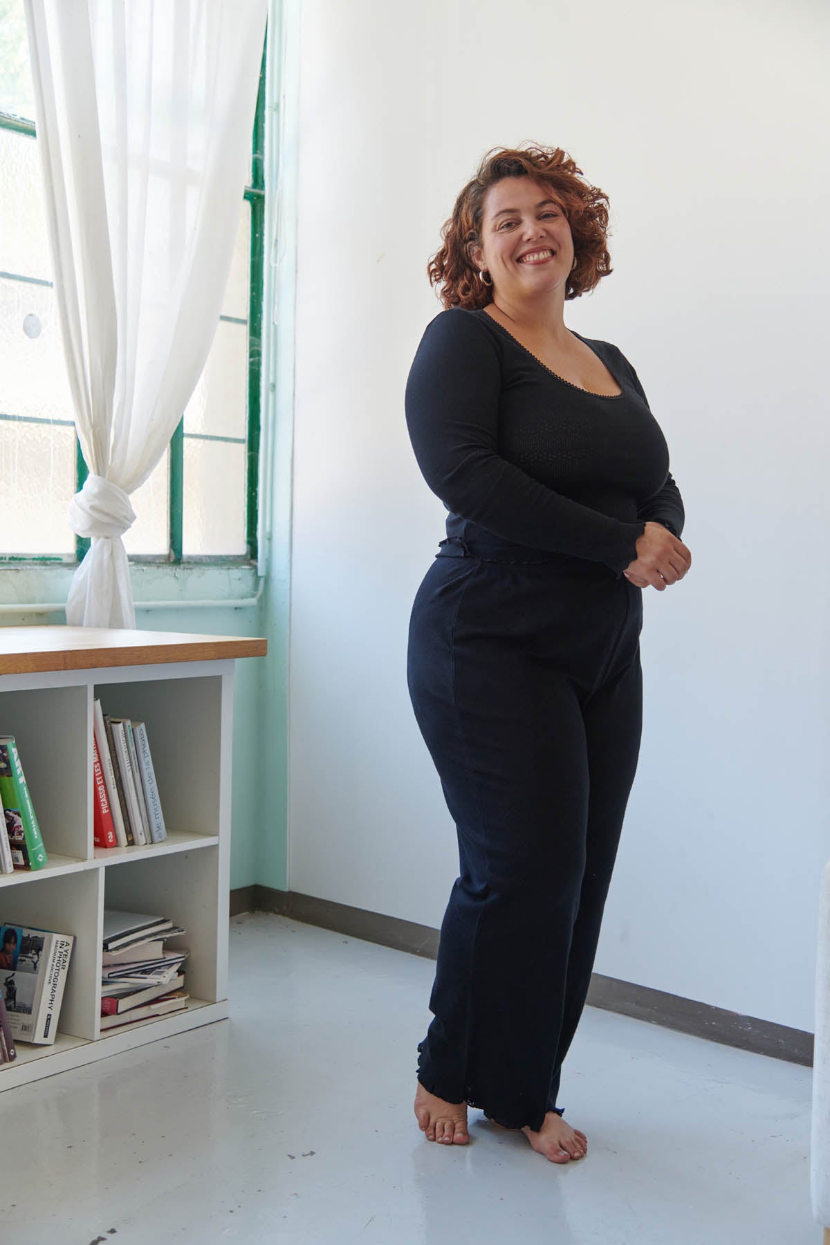 Amandine fait du 44 et porte une taille 2XL