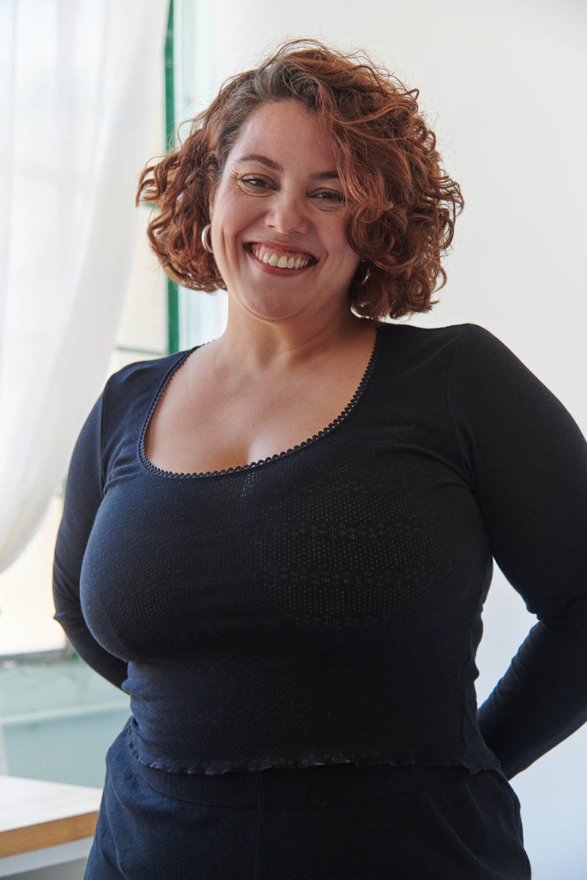 Amandine fait du 44 et porte une taille 2XL