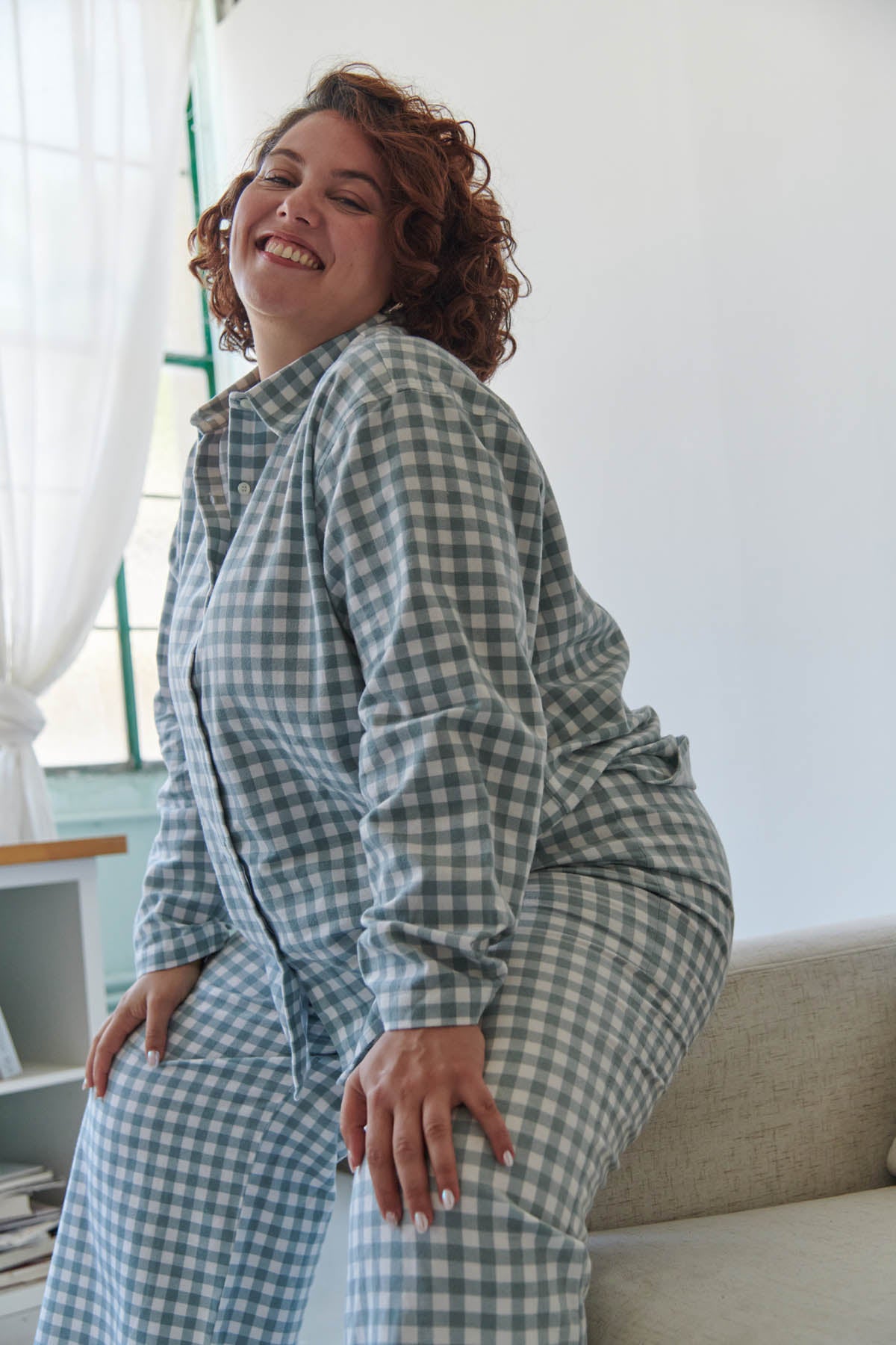 Amandine fait du 44 et porte une taille XL/2XL