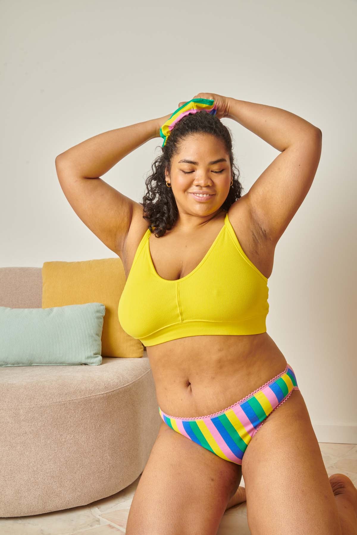Hoby fait du 105G et porte une taille 3XL