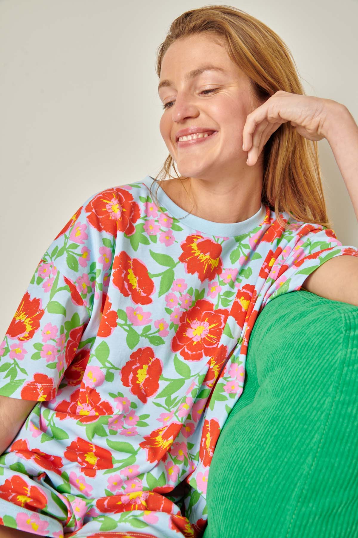Violette fait du 36 et porte une taille S